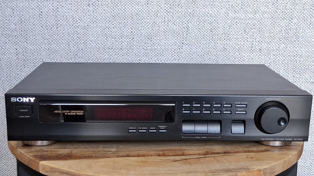 Sony FM Tuner ST-S215, Ophalen, Zo goed als nieuw