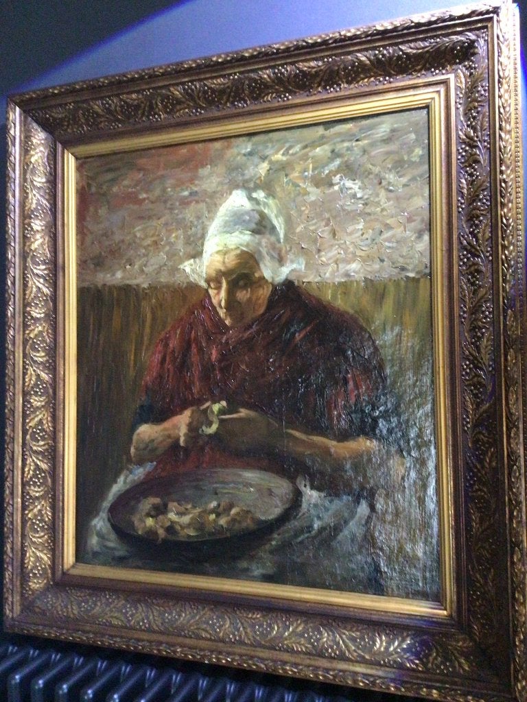 Prachtig oud schilderij, Antiek en Kunst, Ophalen, Gesigneerd