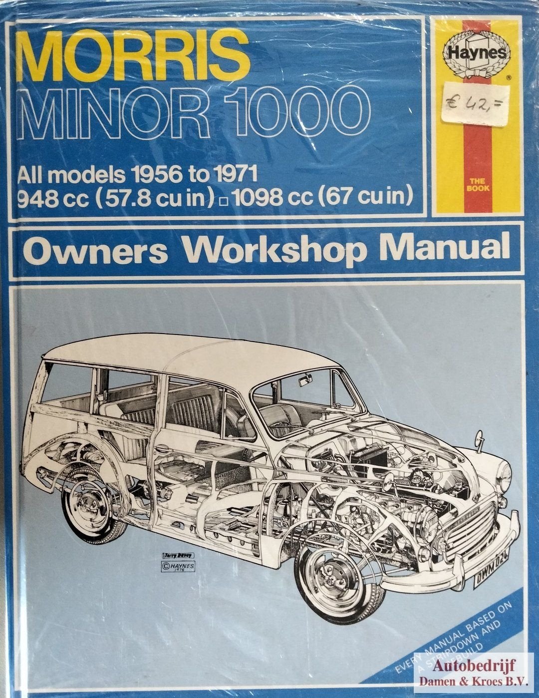 Owners workshop Manual Morris Minor 1000 1956-1971, Ophalen of Verzenden