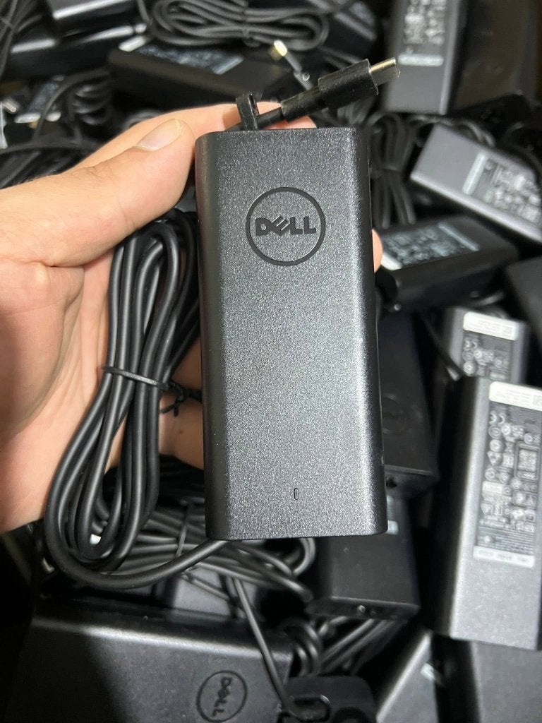 Lot 10 Chargeurs DELL Type-C 65W, Computers en Software, Laptop-opladers, Ophalen of Verzenden, Gebruikt, DELL