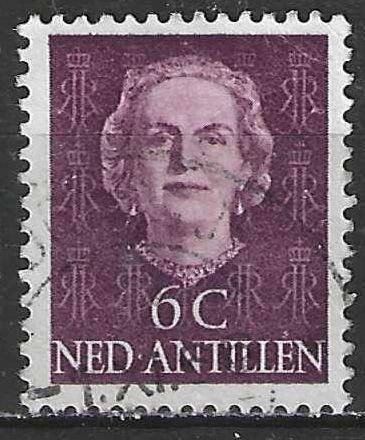 Antilles néerlandaises 1950/1954 - Yvert 202 - Juliana (ST), Envoi, Affranchi