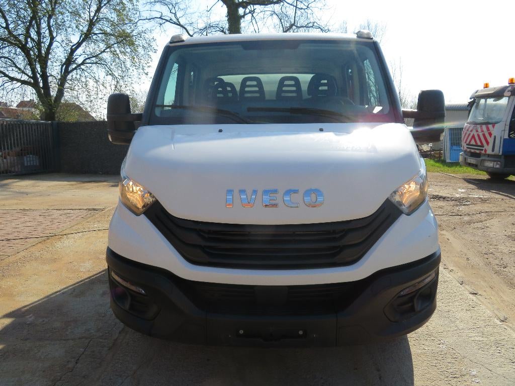 Iveco Daily 35C16 3.0 - Dubbel cabine - Kipper - 2022 - €6d, Autos, Camionnettes & Utilitaires, Achat, Iveco, Boîte manuelle, Noir
