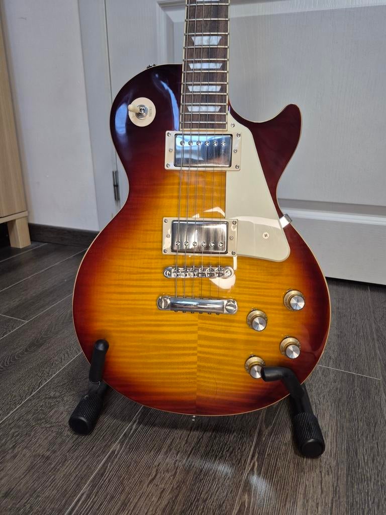Epiphone Les Paul Standard 60s Figured (Bieden mag zeker), Muziek en Instrumenten, Versterkers | Bas en Gitaar, Nieuw, Gitaar