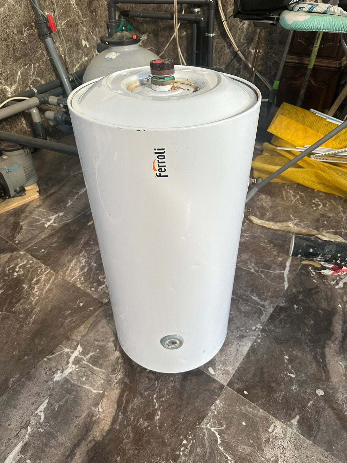 Elektrische boiler, Ophalen, Gebruikt, Boiler