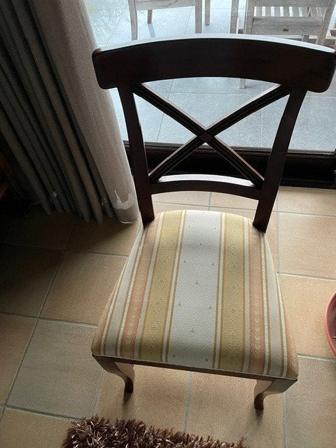6 kwalitatieve stoelen in massief kerselaar, Ophalen