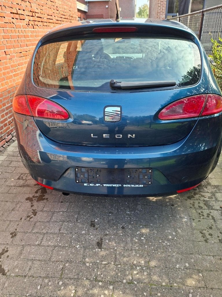 Seat Leon  1.6 benzine  2006, Autos, Achat, Noir, 5 portes, 5 places