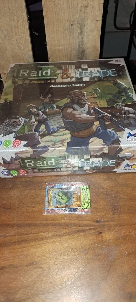 Raid & Trade (nieuw in folie) + Ks Exclusive kaarten, Hobby en Vrije tijd, Gezelschapsspellen | Bordspellen, Ophalen of Verzenden
