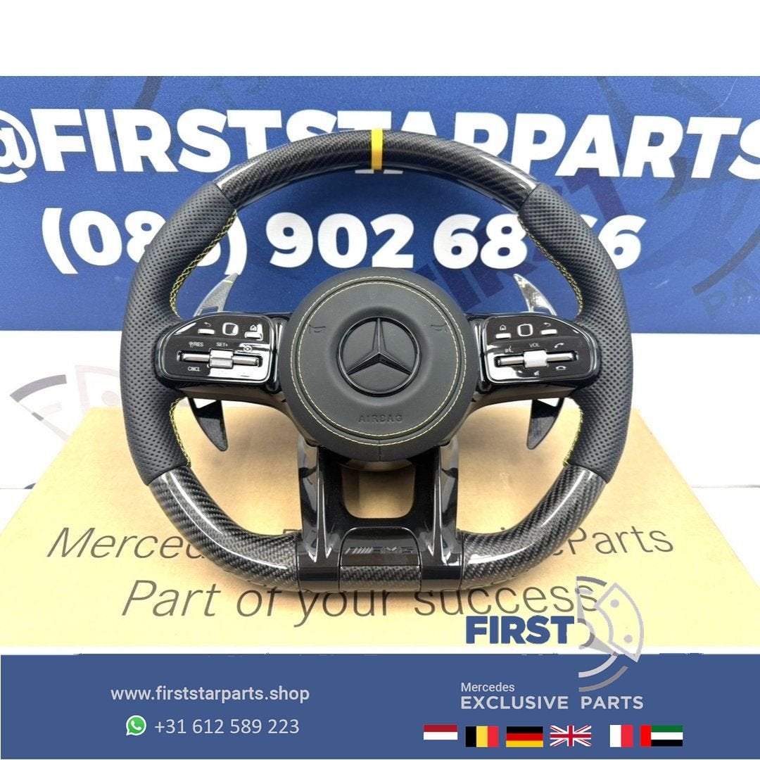 CARBON AMG STUUR Mercedes W177 W247 W118 W206 W213 H247 A B, Auto-onderdelen, Gebruikt, -, Ophalen of Verzenden, -