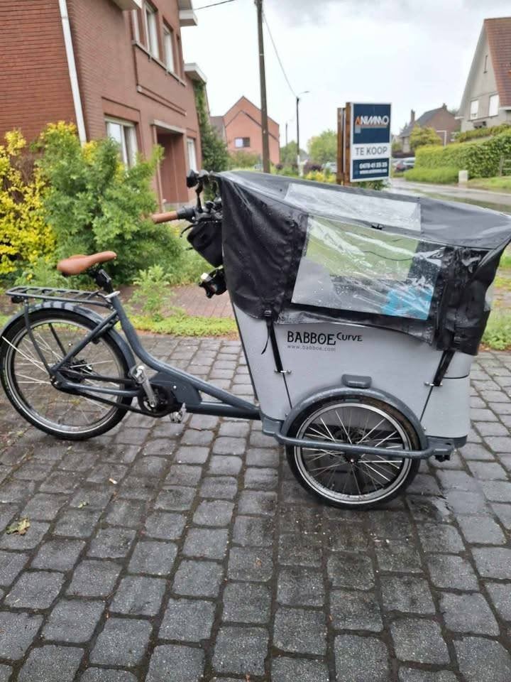 Elektrische bakfiets Babboe curve mountain, Ophalen, Gebruikt, Babboe curve mountain