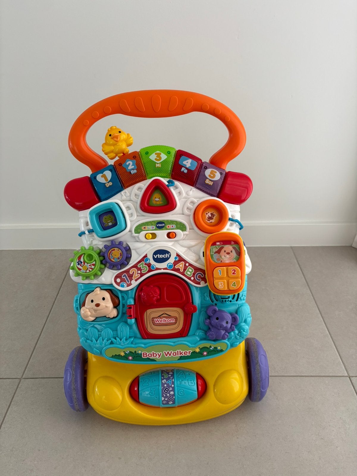 VTech Loopwagen 2-in-1 Baby Walker, Kinderen en Baby's, Ophalen, Gebruikt, 6 maanden tot 2 jaar