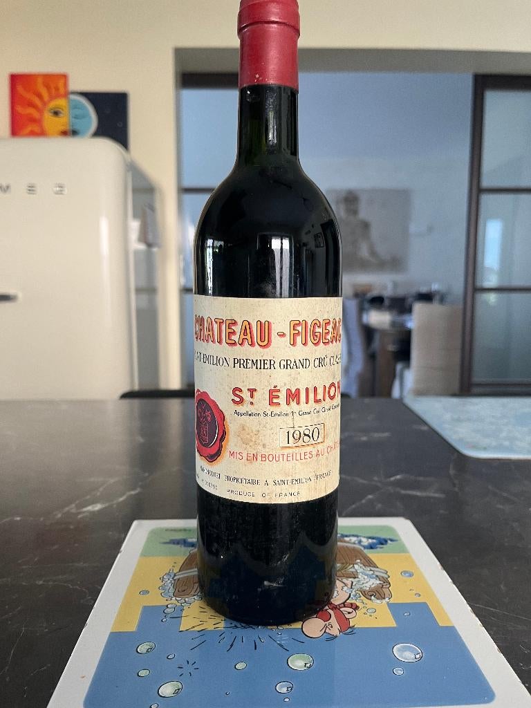 Château Figeac, Collections, Vins, Enlèvement ou Envoi, Pleine, Comme neuf, Vin rouge