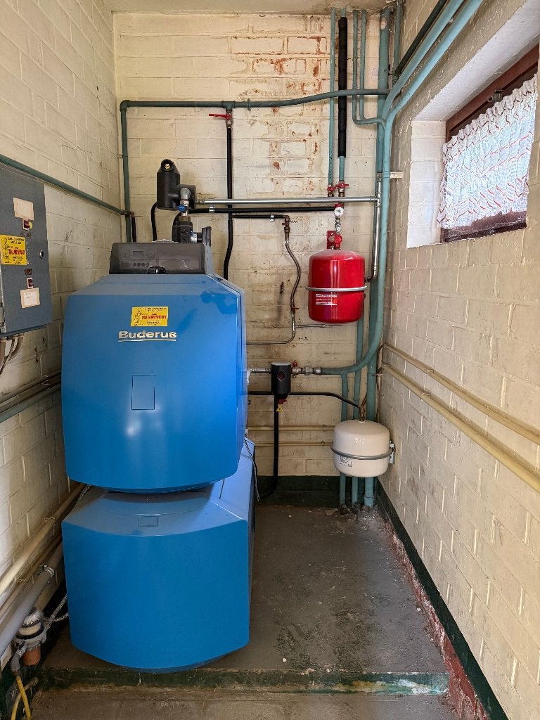 Chaudière Buderus GB125-22 à condensation–22 kW–kit complète, Chaudière CC ou Chaudière combinée, Enlèvement, Utilisé, 200 à 500 watts