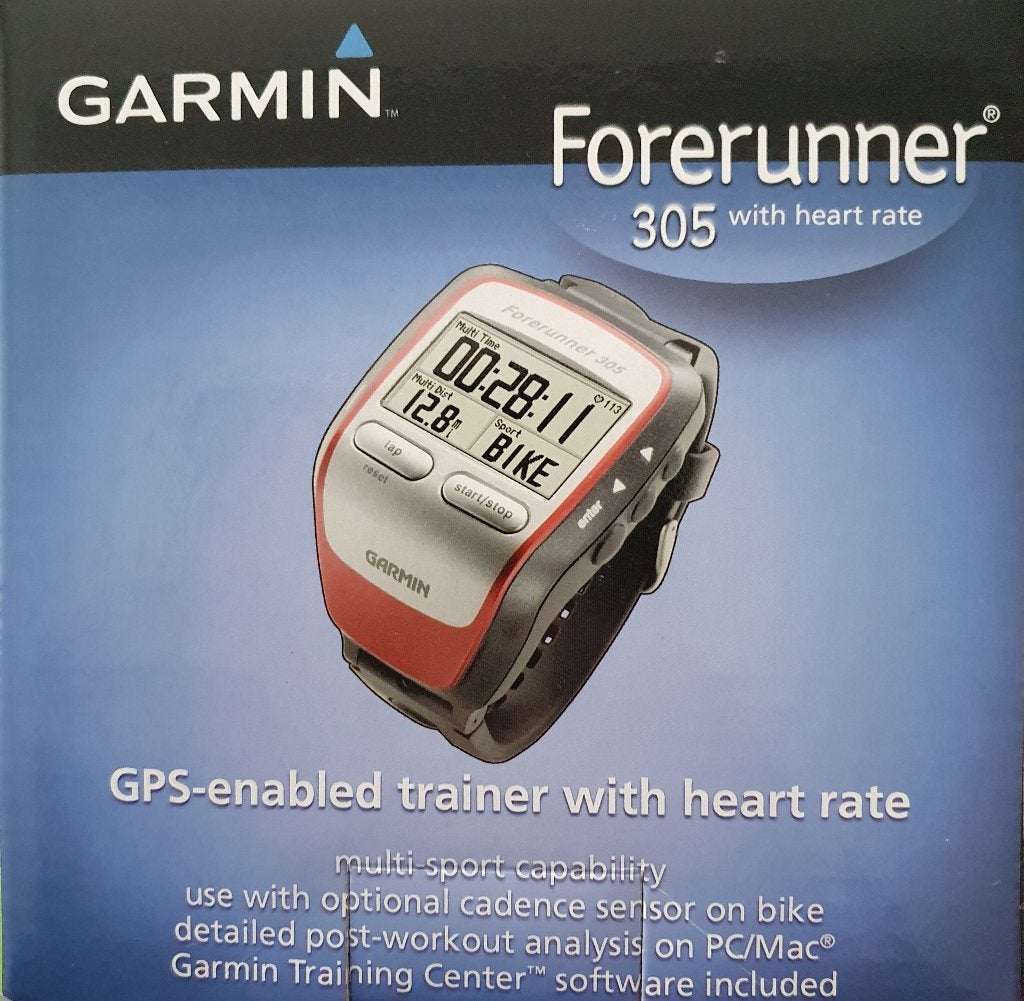 Garmin Forerunner 305 GPS - sporthorloge met hartslagmeter, Ophalen, Garmin