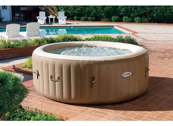 Intex spa jacuzzi 6 personen, Tuin en Terras, Ophalen
