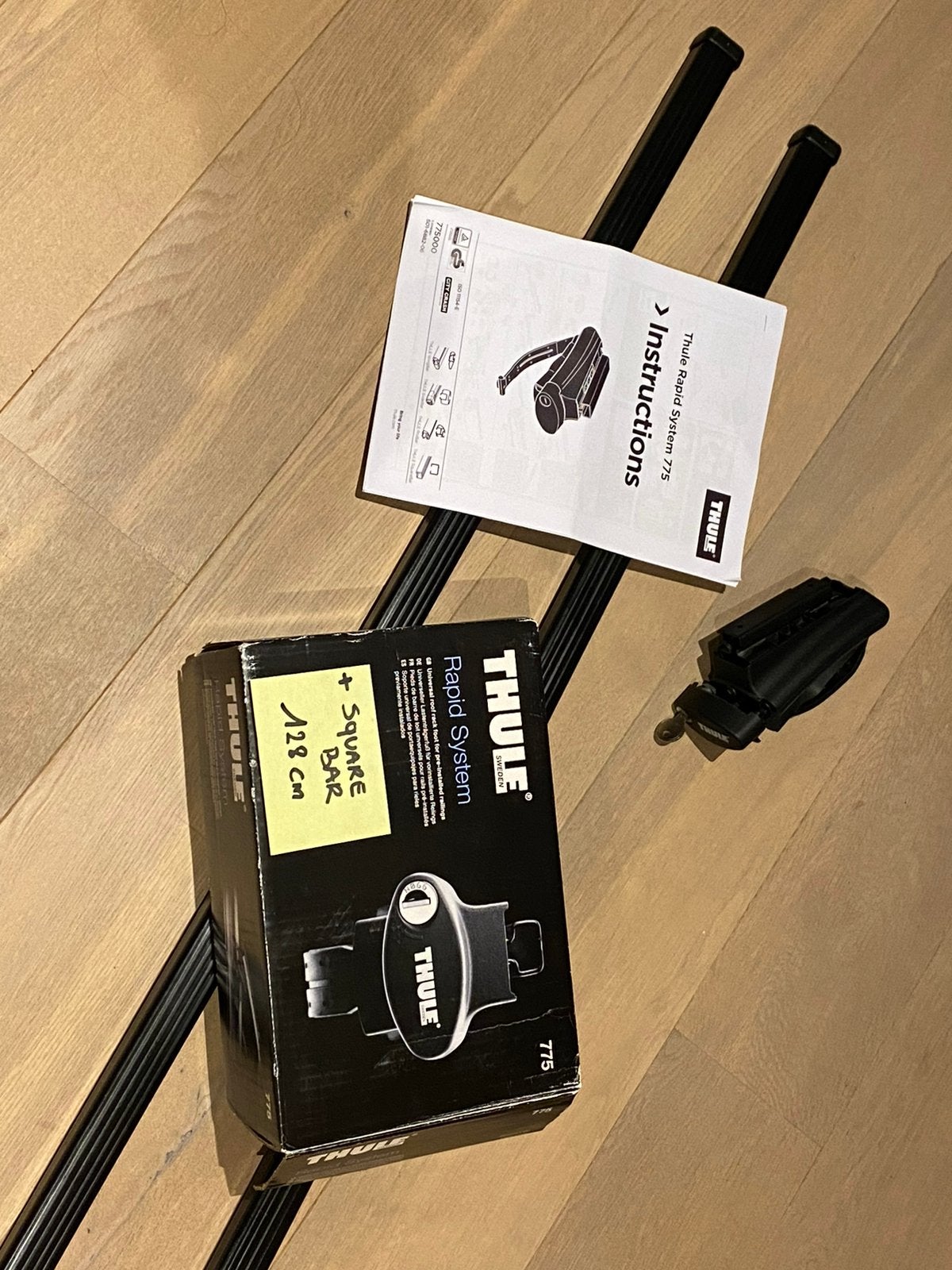 Thule Dakdragers : Rapid System ( open dakrails), Enlèvement, Comme neuf