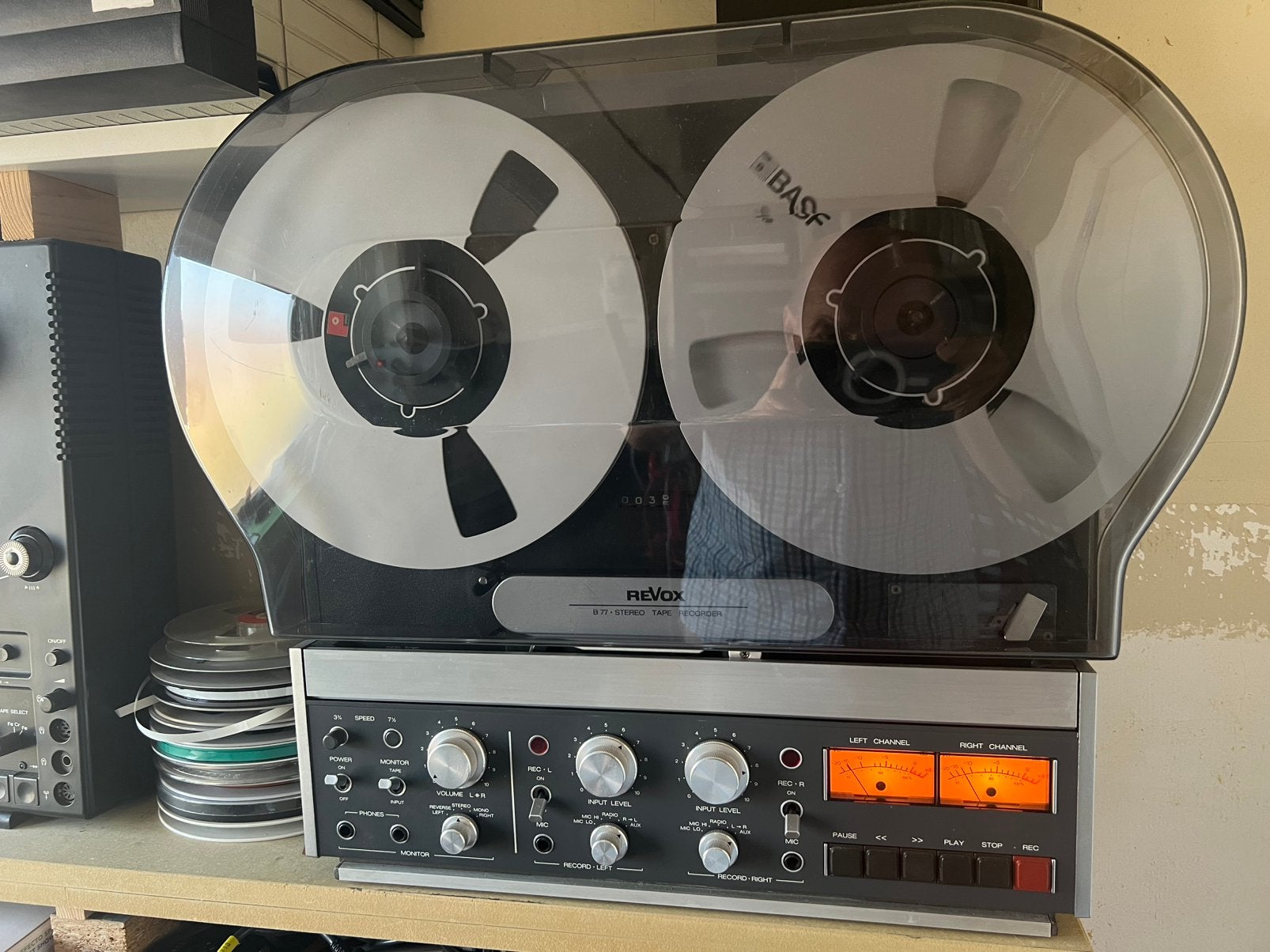 Te koop Revox B77 MkI, Audio, Tv en Foto, Bandrecorder, Ophalen, Bandrecorder, Met banden