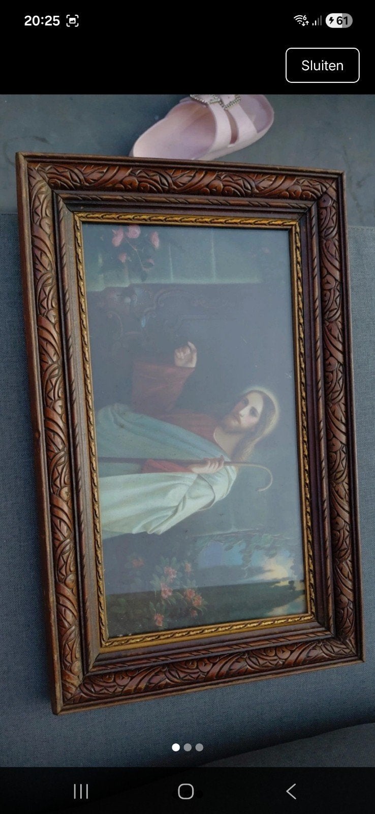 cadre ancien Religious, Enlèvement ou Envoi