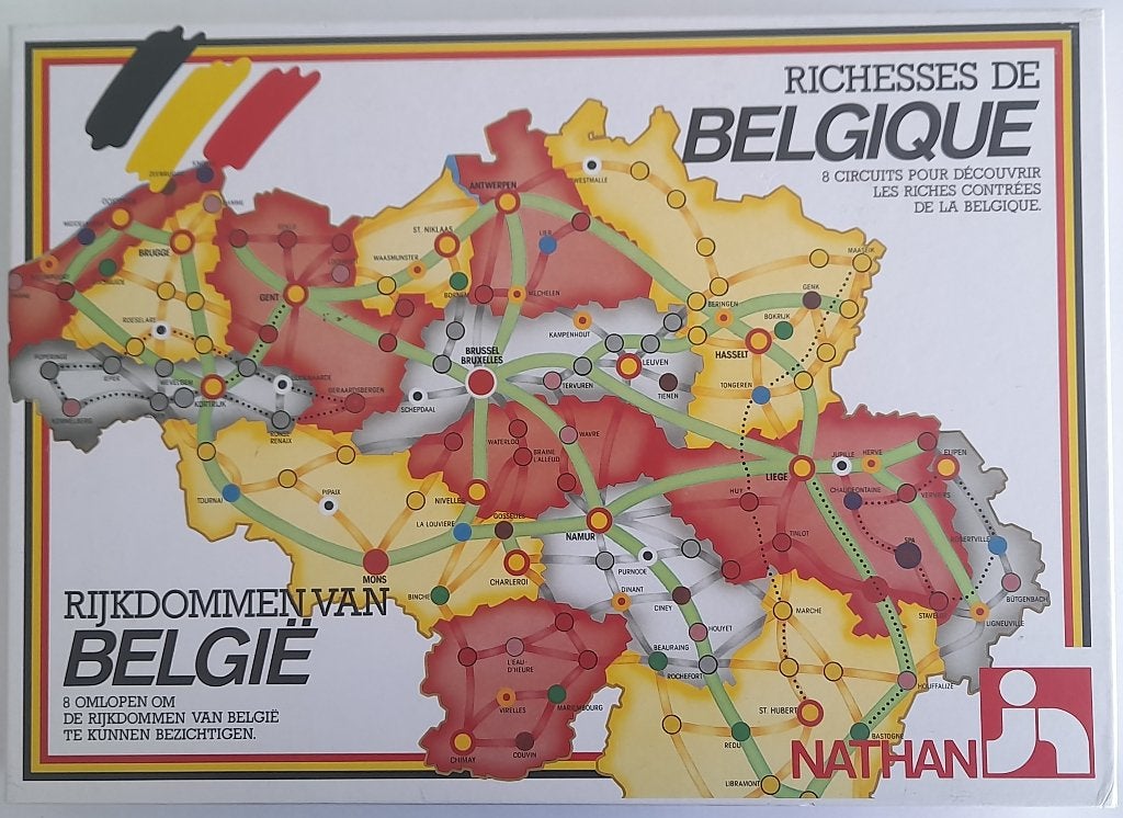 Spel: Rijkdommen van België, Hobby en Vrije tijd, Gezelschapsspellen | Bordspellen, Ophalen of Verzenden