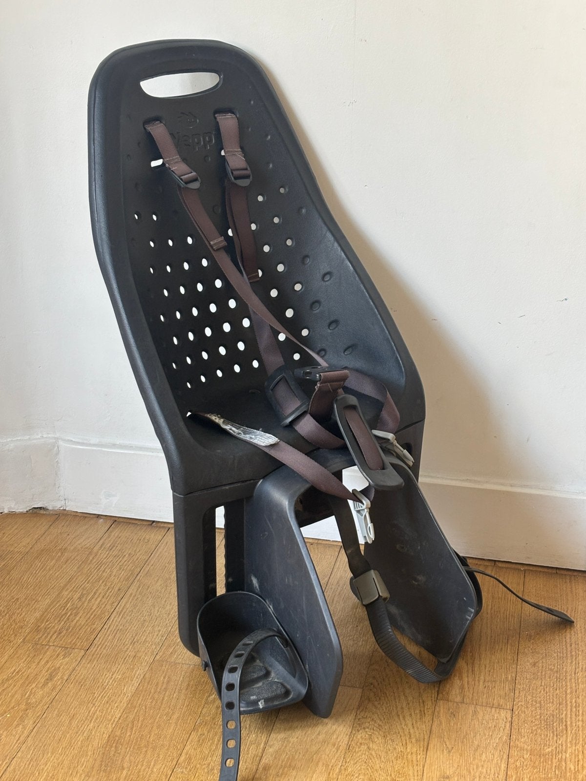 Thule yepp maxi, Vélos & Vélomoteurs, Accessoires vélo | Sièges de vélo, Enlèvement, Utilisé, Siège arrière, Repose-pieds