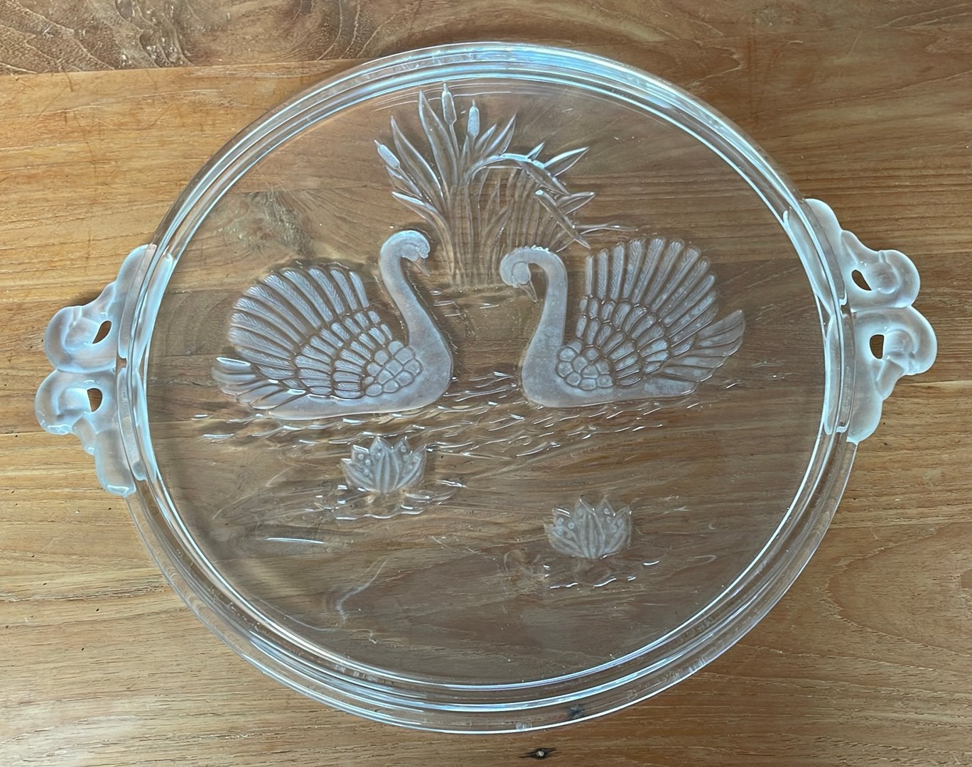 Walther Glas "Schwanensee" taartplateau, Enlèvement