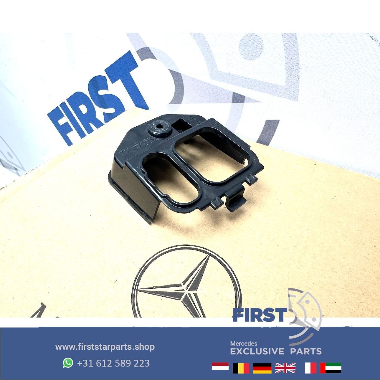 W177 W247 W118 H247 X247 (VOORBUMPER GRIL) RADAR HOUDER Merc, Utilisé, -, -, Enlèvement ou Envoi