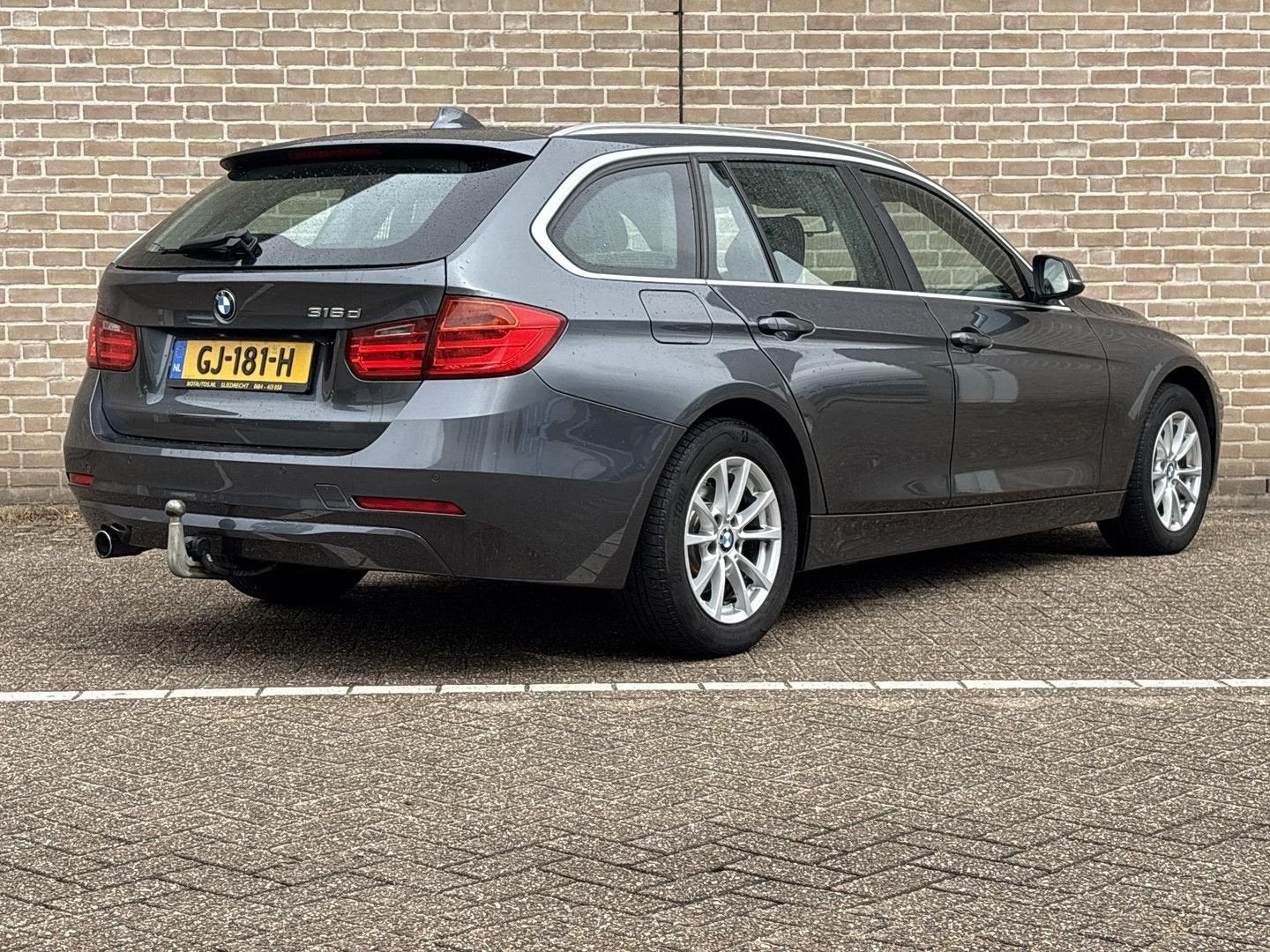 BMW 316 3-serie Touring 316d Executive | Climate | Cruise |, Autos, Argent ou Gris, Achat, Entreprise, Electronic Stability Program (ESP)