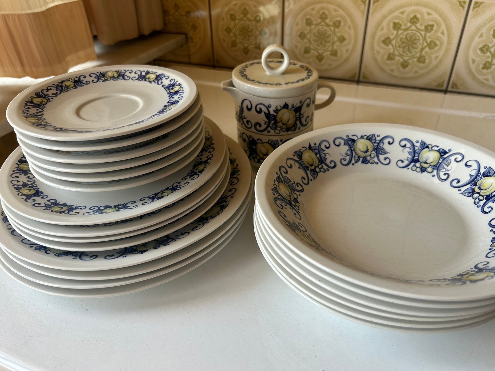 Volledige servies set porselein set Cadiz, Antiek en Kunst, Ophalen