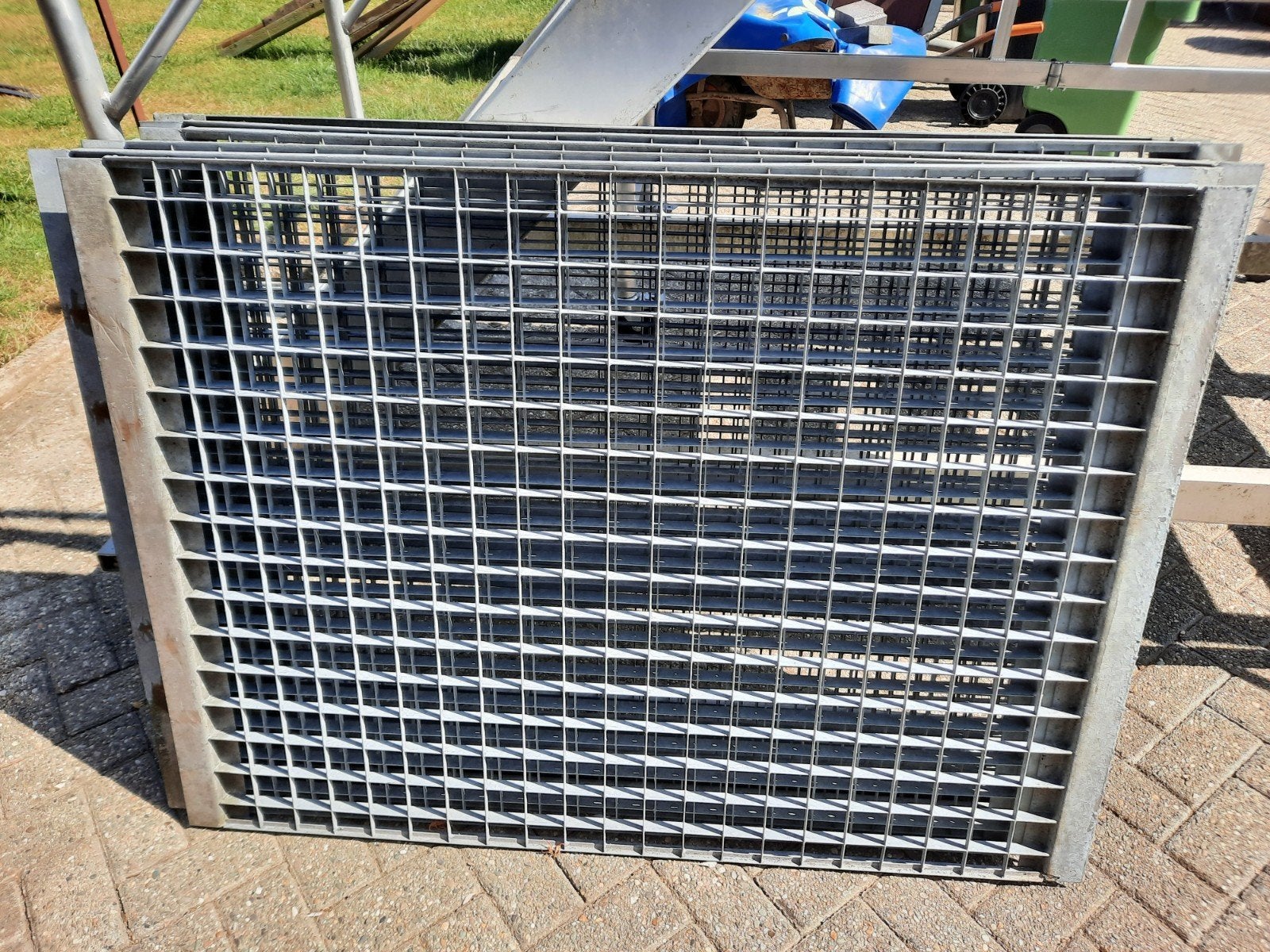 grilles métalliques antirouille, Enlèvement, Comme neuf, Autres métaux