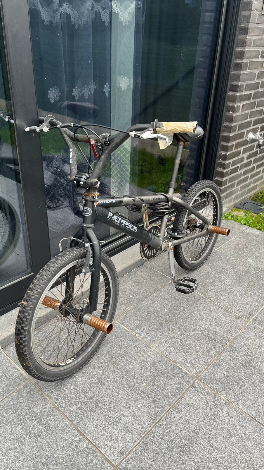 Thompson BMX stunt fiets, Ophalen, Zo goed als nieuw, Stuur 360° draaibaar