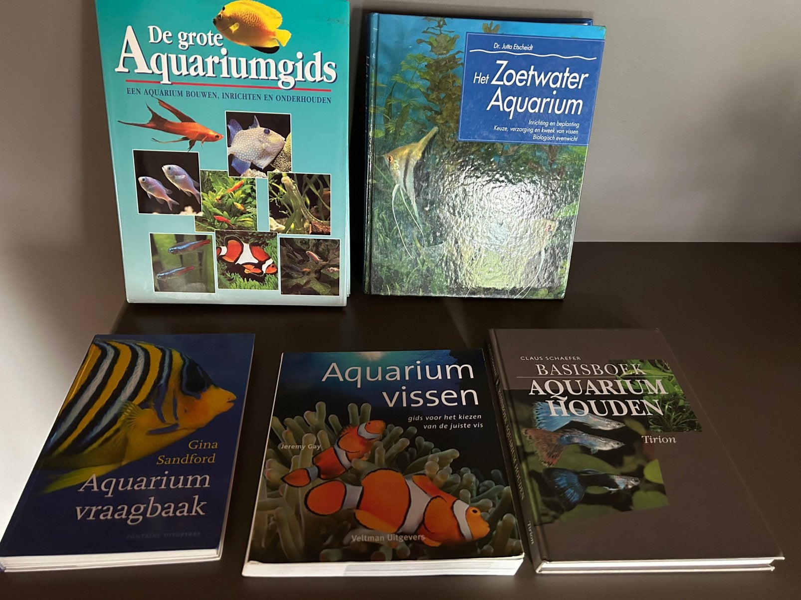 Aqariumboeken, Enlèvement, Comme neuf, Poissons
