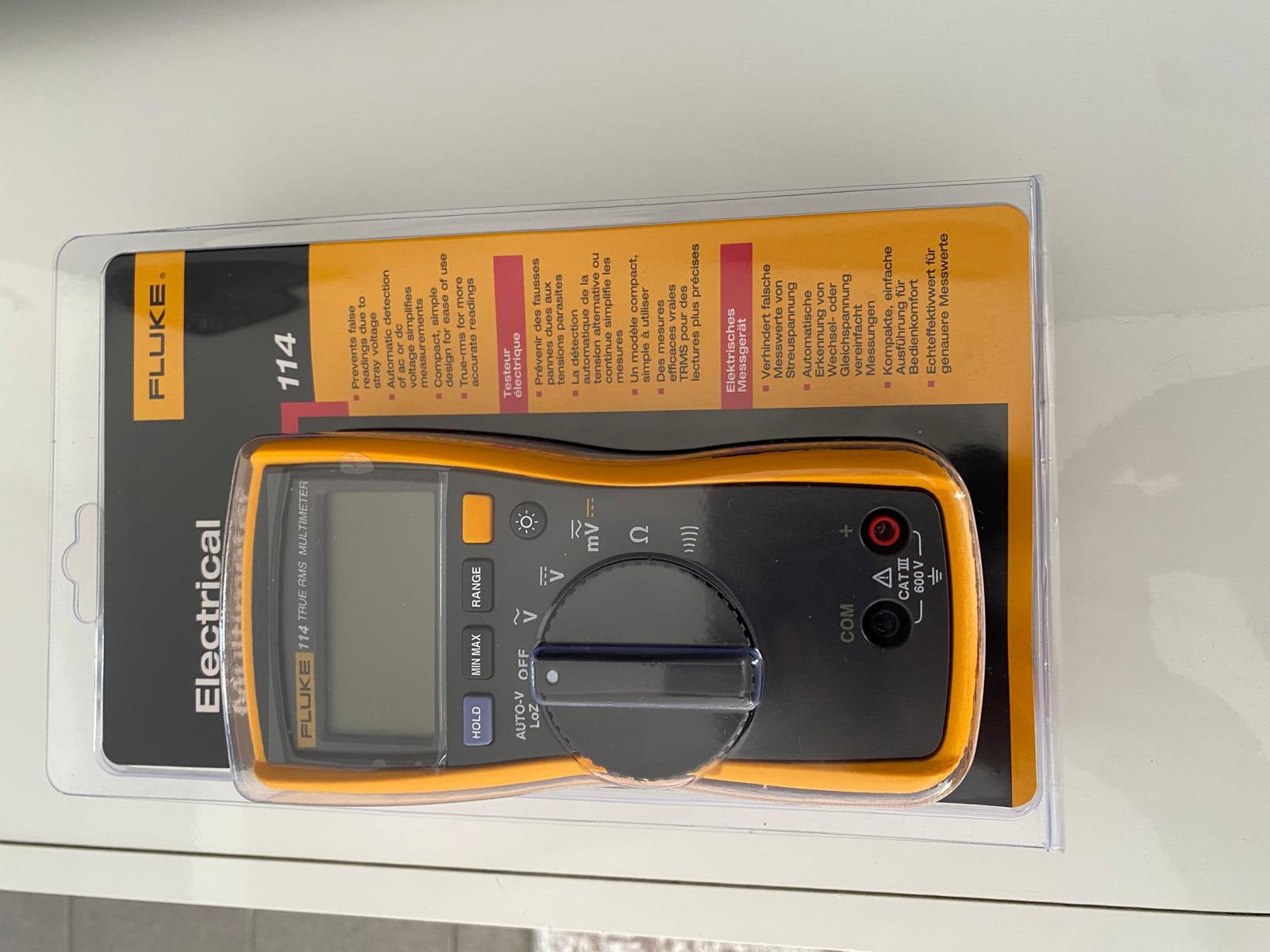 fluke multimeter T114 ongeopende verpakking, Doe-het-zelf en Bouw, Ophalen of Verzenden, Nieuw