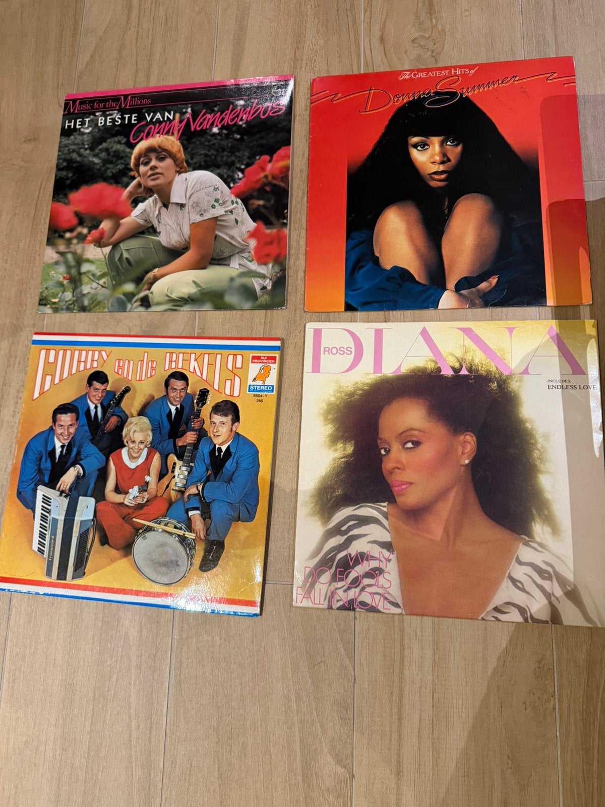 LP’s / vinylplaten, Enlèvement, LP