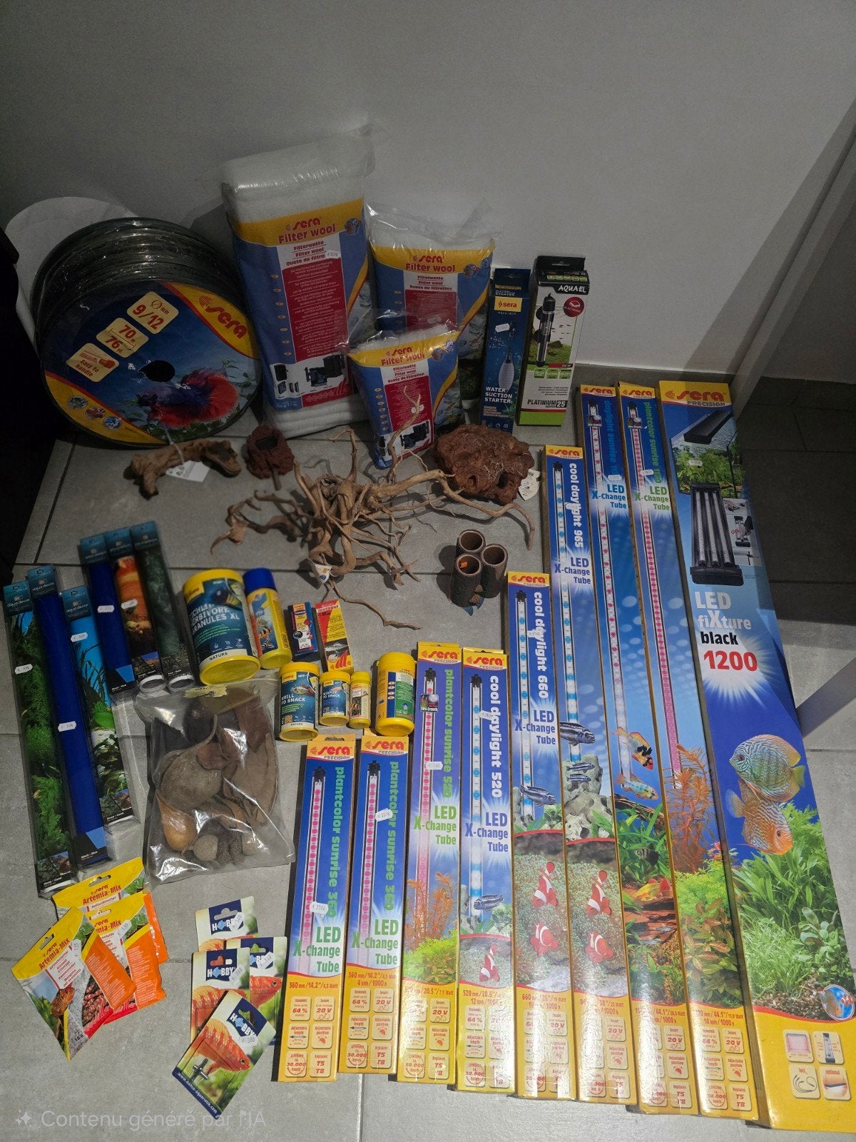varia pour poissons et aquariums, Animaux & Accessoires, Enlèvement