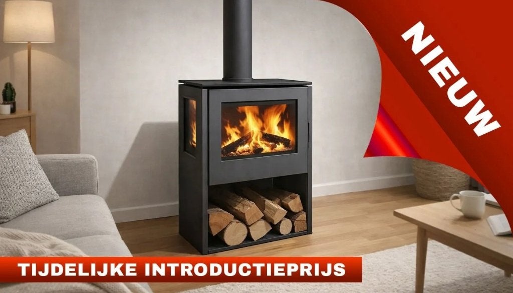 houtkachels Trimline Fires Forte 3S Wide, Maison & Meubles, Poêles, Neuf, Enlèvement, Bois, Autoportant