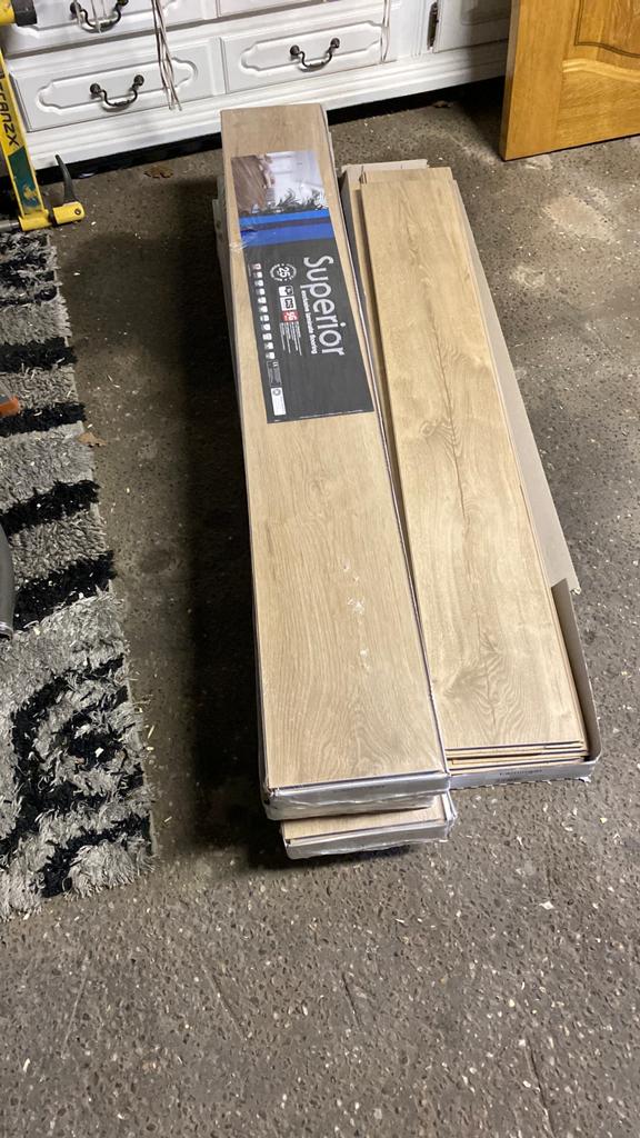 Laminaat, Aggloméré, Enlèvement, 5 à 10 m², Bois