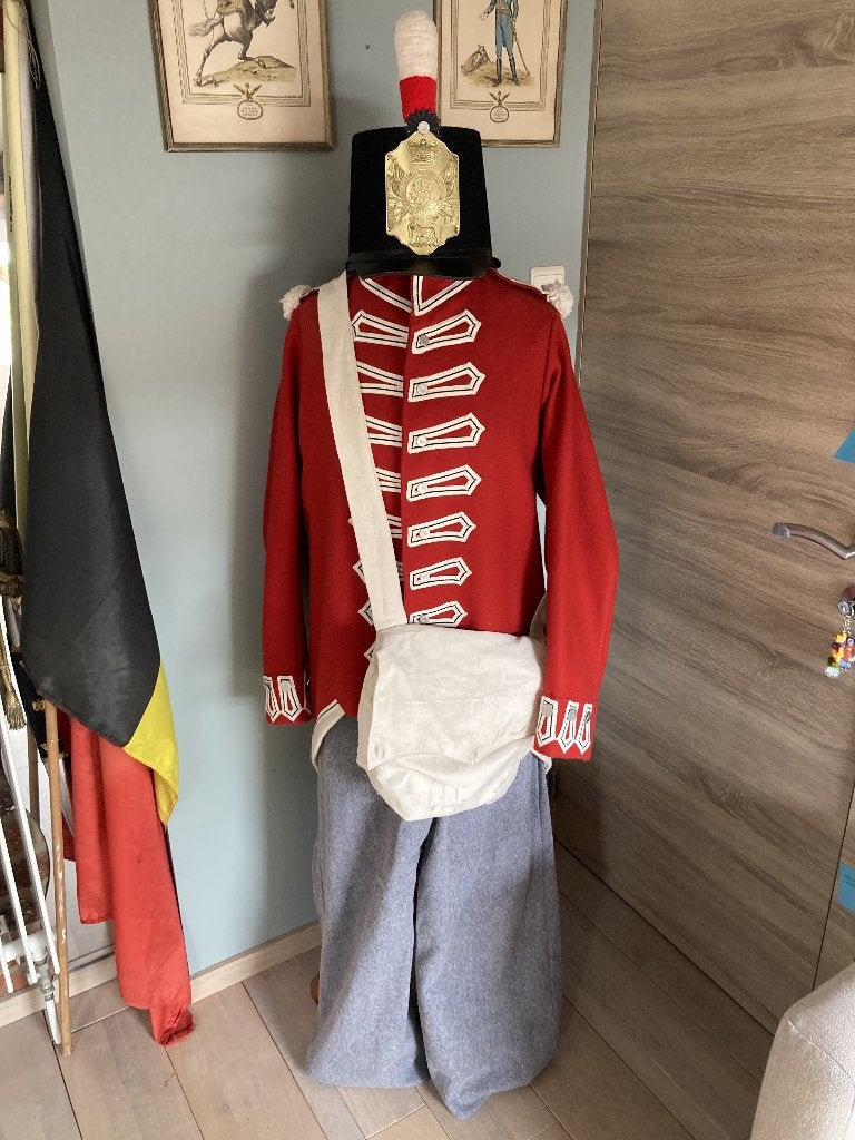 Engels 41e Regiment van het Voetuniform, Ophalen, Landmacht, Kleding of Schoenen
