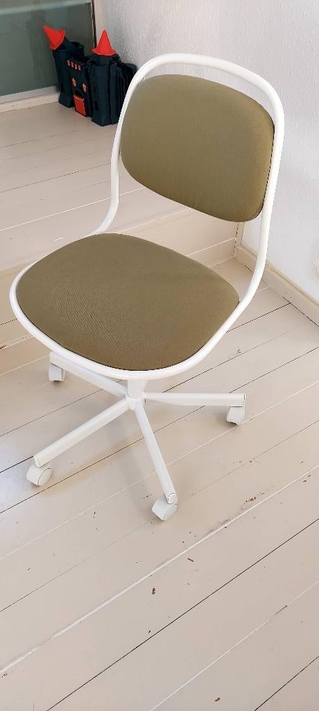 Chaise de bureau, Enlèvement, Utilisé, Blanc, Chaise de bureau