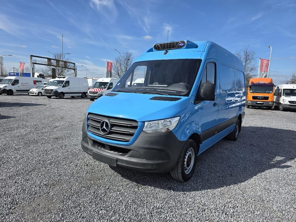 Mercedes-Benz Sprinter 314 (Stock ID 20449), Auto's, Bestelwagens en Lichte vracht, Automaat, Euro 6, Blauw, Mercedes-Benz