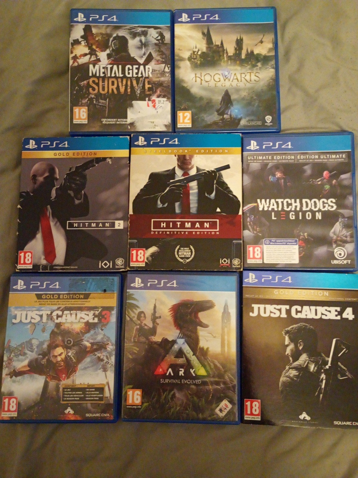 lot jeux ps4, Consoles de jeu & Jeux vidéo, Enlèvement