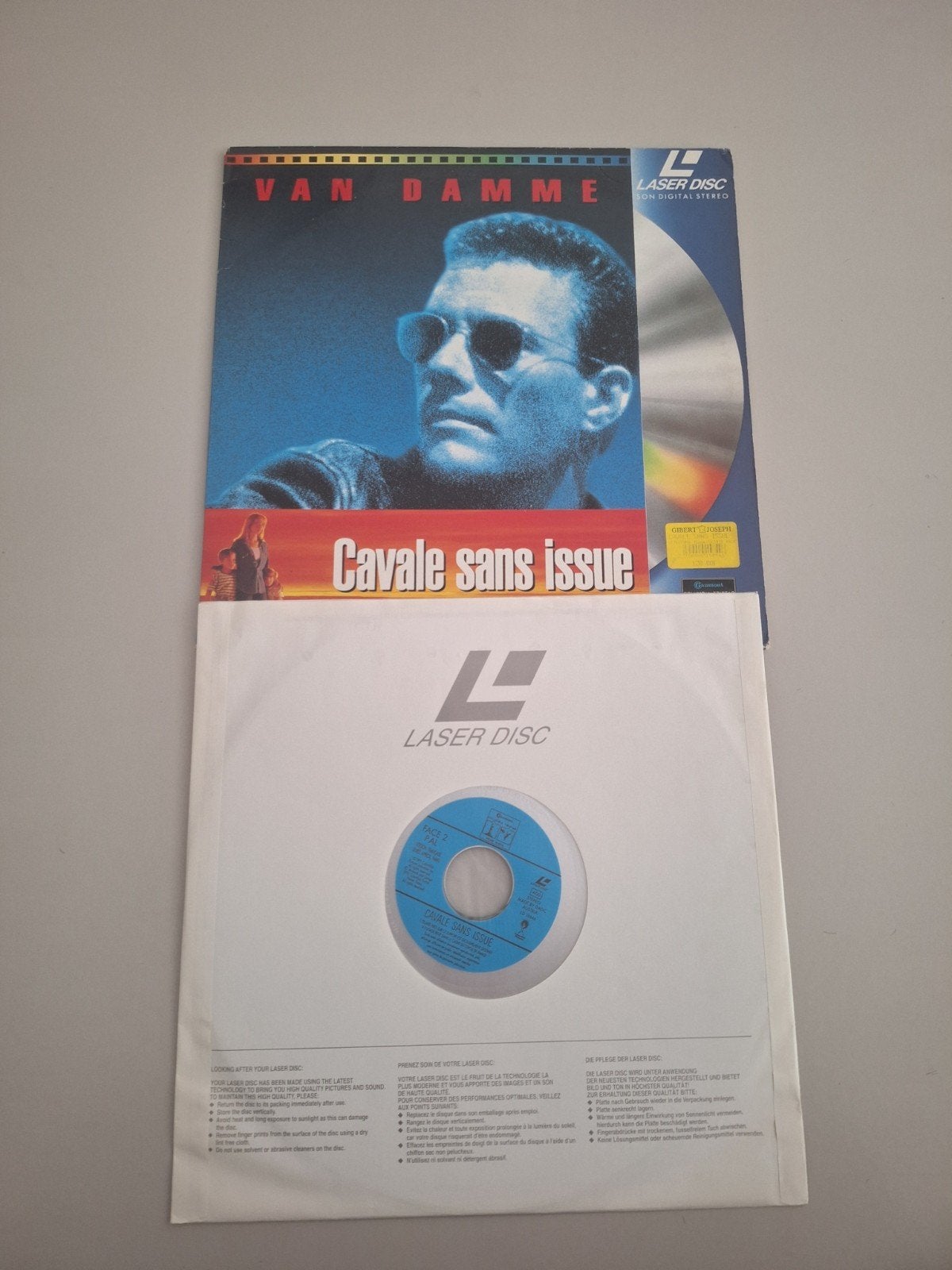 Laserdisc Jean-Claude Van Damme, Collections, Enlèvement ou Envoi, Utilisé, Film, Autres types
