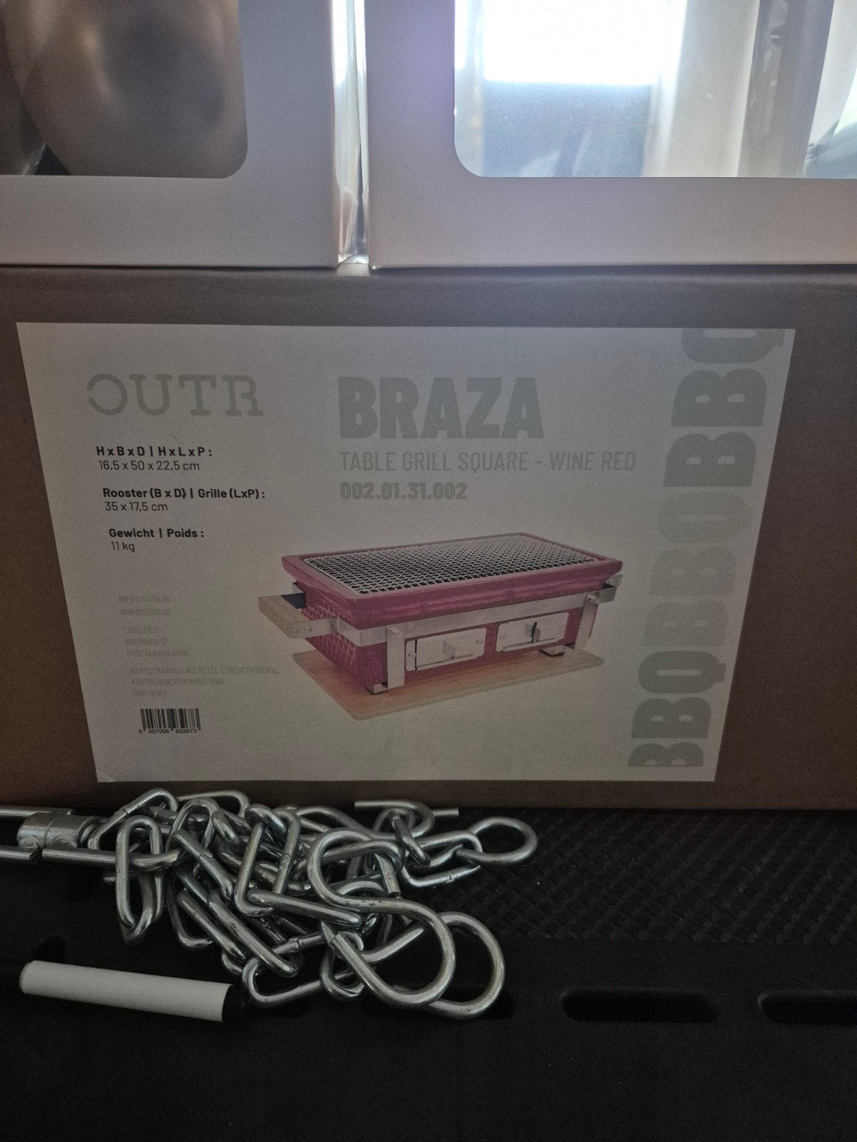 bbq outr braza, Tuin en Terras, Ophalen, Nieuw, Outr