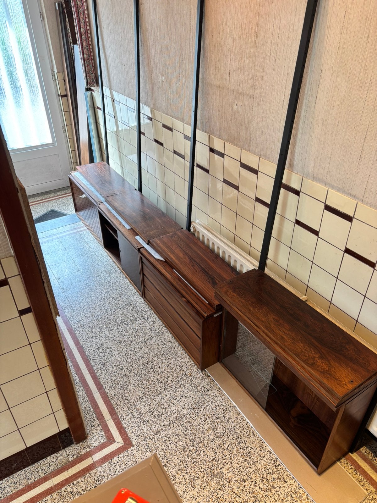 Poul Cadovius Royal system x4 en palissandre, Enlèvement