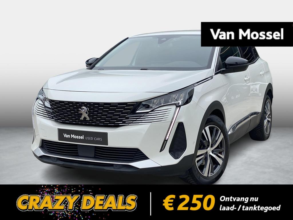 Peugeot 3008 1.2 PureTech 96kW S&S Allure Pack, Auto's, Voorwielaandrijving, Stof, Zwart, 1199 cc