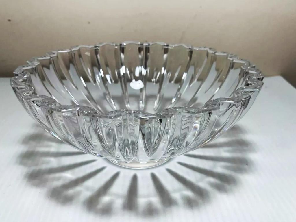 Bol en cristal massif Villeroy et Boch, marqué., Enlèvement ou Envoi