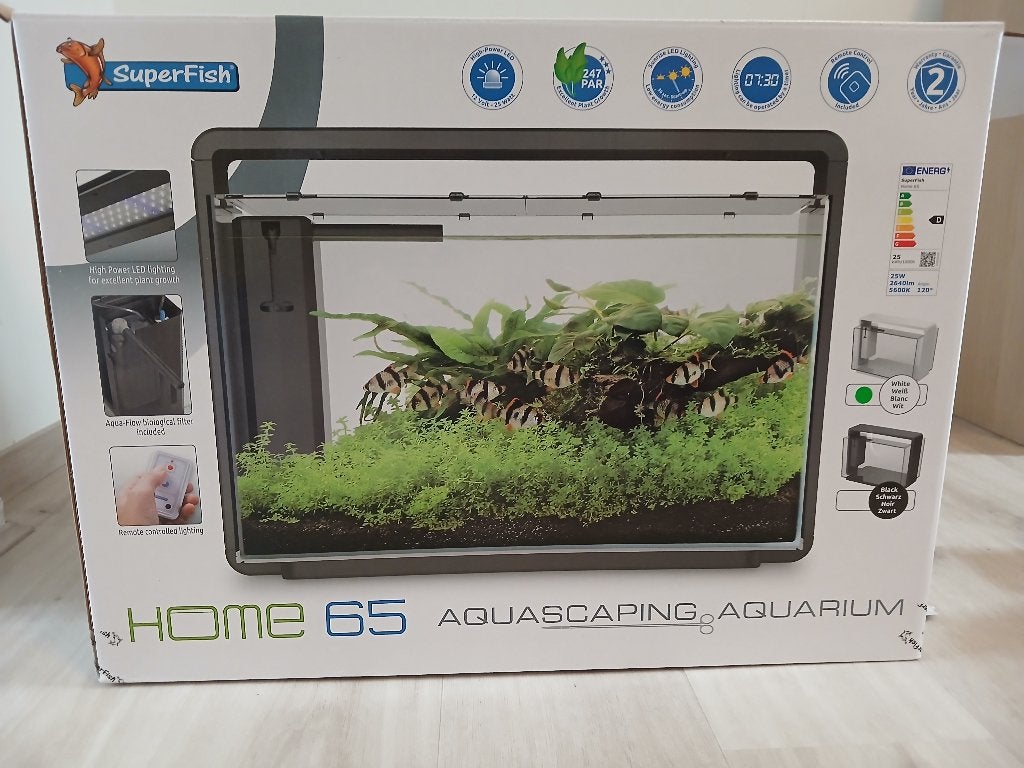 Aquarium 60l, Animaux & Accessoires, Aquarium vide, Comme neuf, Enlèvement, Superfish