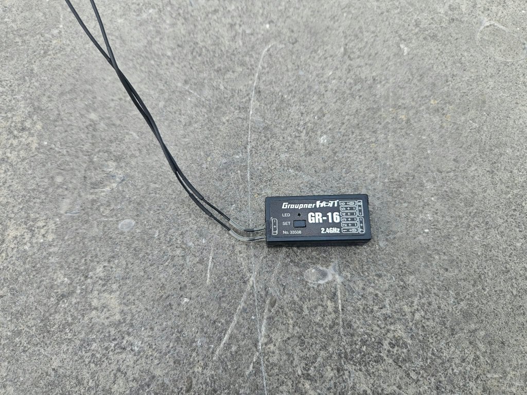 Récepteur graupner GR16, Hobby en Vrije tijd, Ophalen of Verzenden, Gebruikt