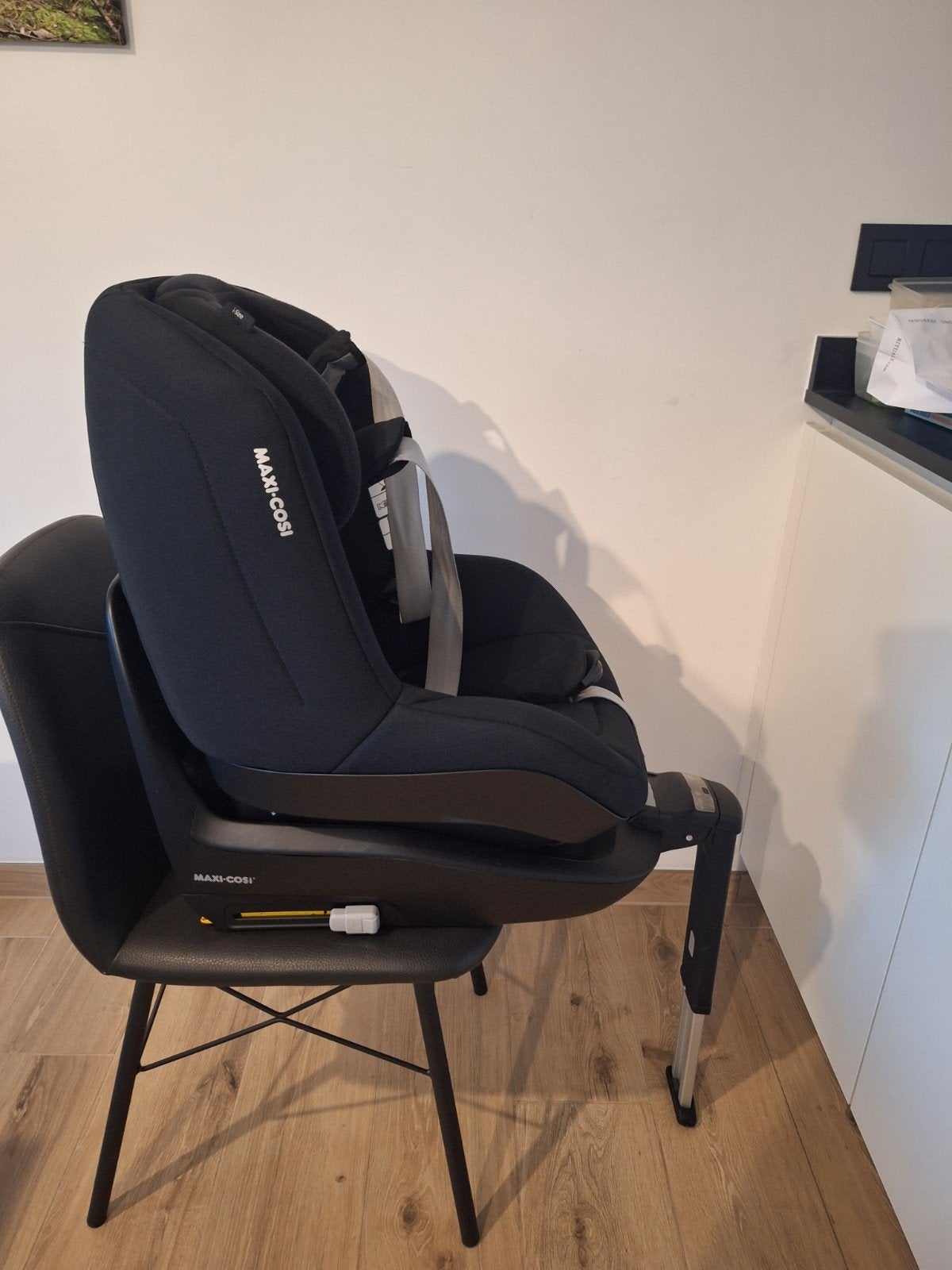 Maxi cosi autostoel + isofix zwart, Ophalen, Maxi-Cosi, Verstelbare rugleuning, Isofix