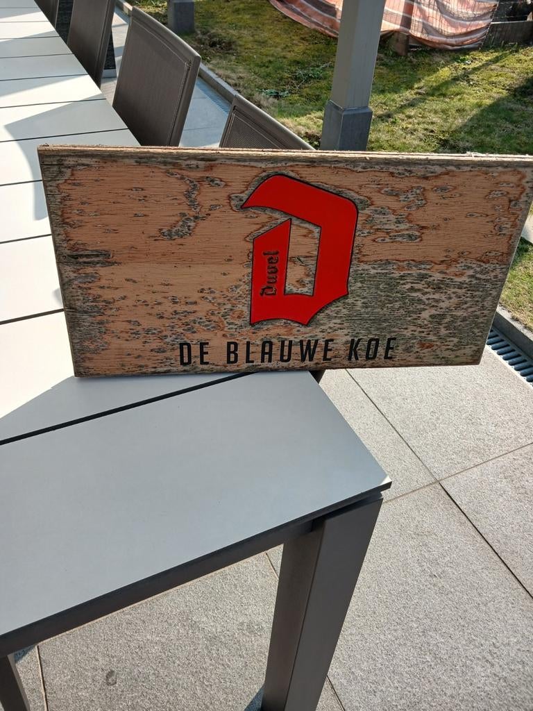 Houtenplaat van Duvel, Huis en Inrichting, Ophalen