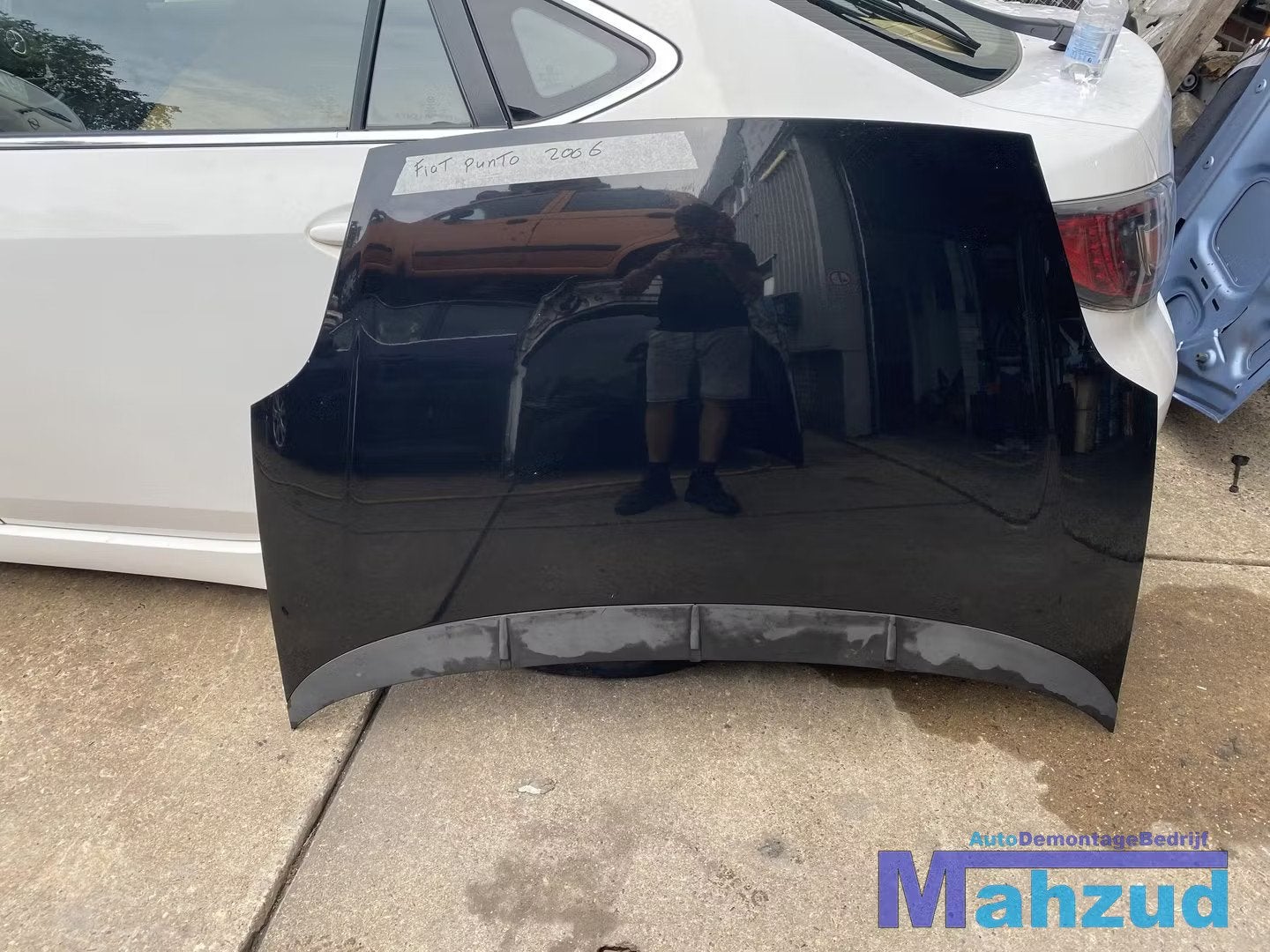 Fiat grande Punto zwart motorkap, Gebruikt, Stellantis Europe S.p.A., Info@stellantis.com, Corso Giovanni Agnelli 200
10135  Turin, IT