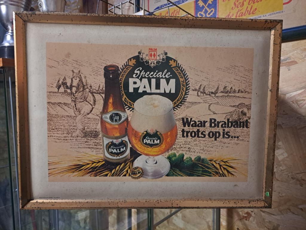 Publicité cartonnée Palm, Ophalen of Verzenden, Palm